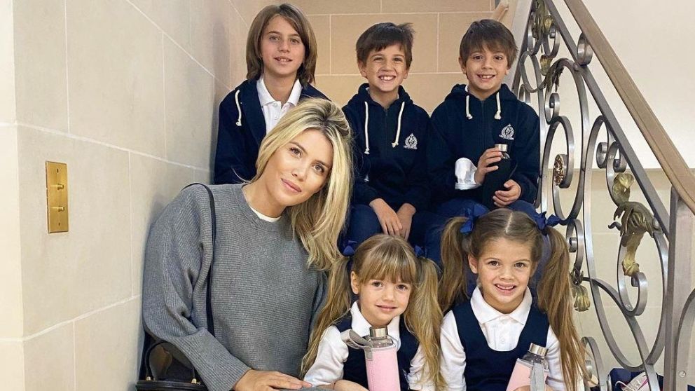 La empresaria abona una elevada cifra anual por cada uno de sus hijos.