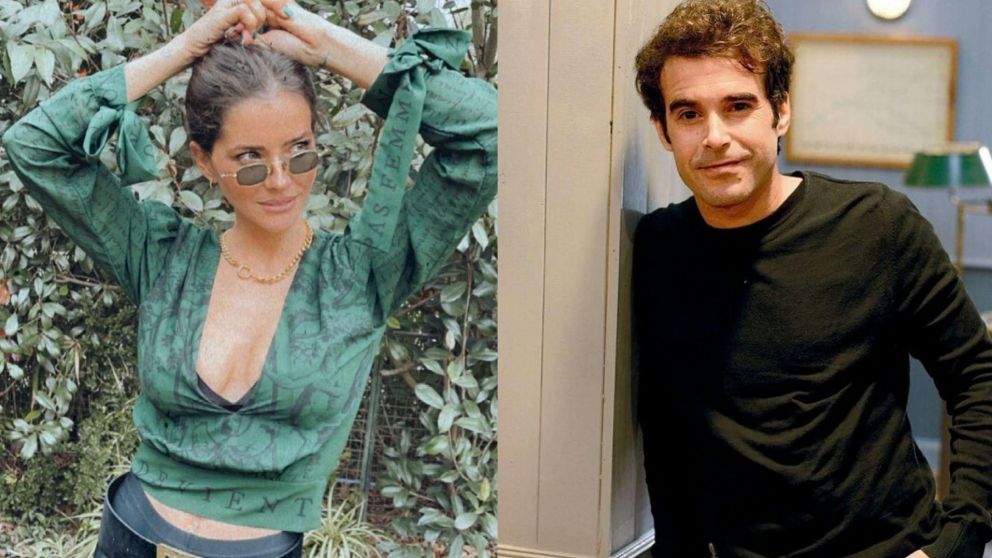 La ex pareja fue vista con su hija.