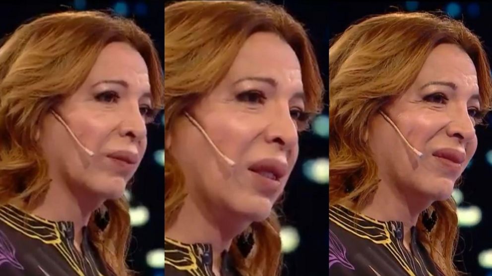 Un concursante hizo llorar a la conductora.