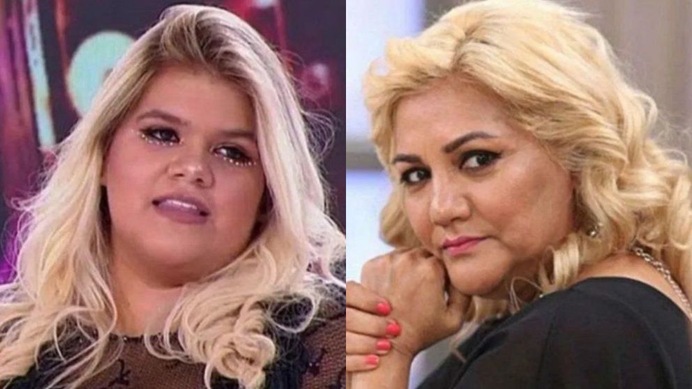 La joven y la artista compartieron un momento especial.