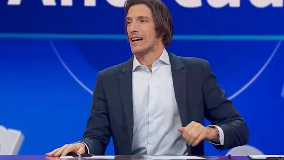 El conductor debió sortear un momento muy incómodo.