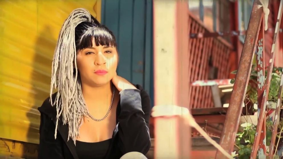 Duro relato de la artista.