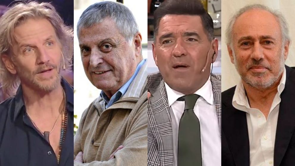 Las figuras que despidieron al reconocido humorista.