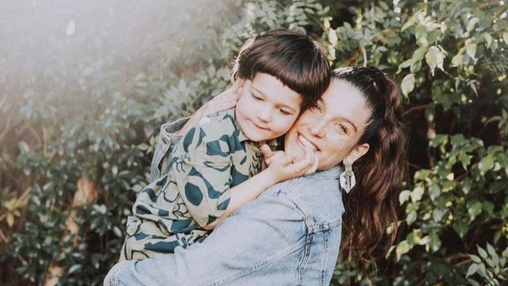 La actriz compartió un dulce momento de sus hijos juntos.