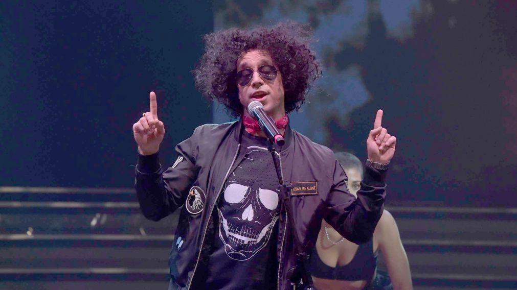 El actor se anim� a una dif�cil personificaci�n.