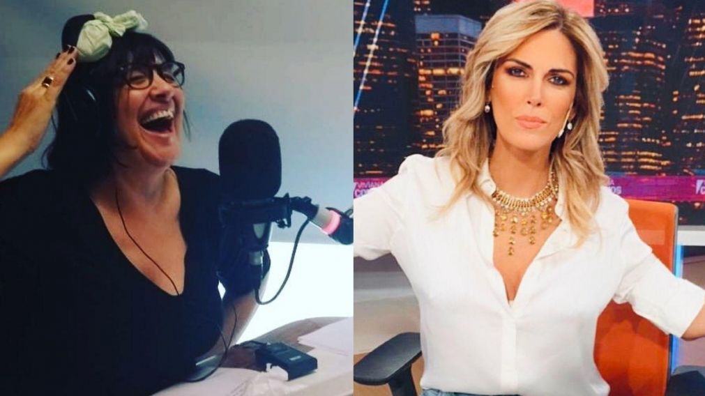 La locutora imitó irónica a la periodista.