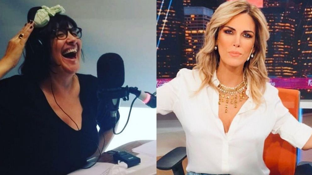 La locutora imitó irónica a la periodista.
