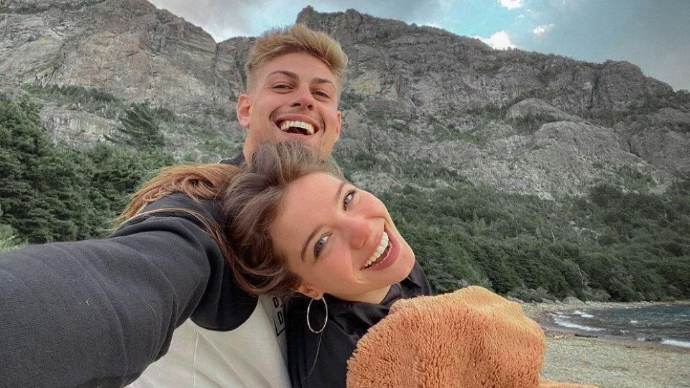 La actriz fue sorprendida por su novio.