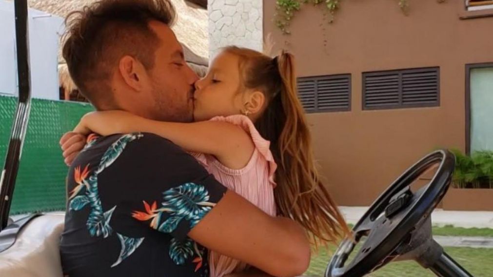 El dulce reencuentro de Francisco Delgado con Elenita.