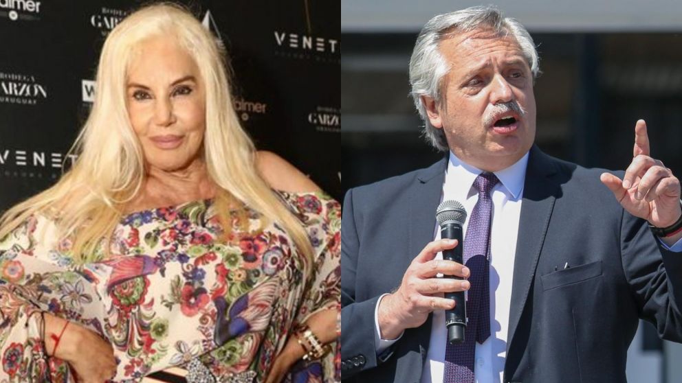 Susana Giménez publicó un audio falso de Alberto Fernández y el Presidente le respondió