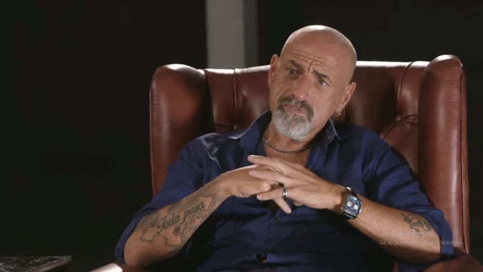 El productor habló de la relación con su padre, Gerardo.