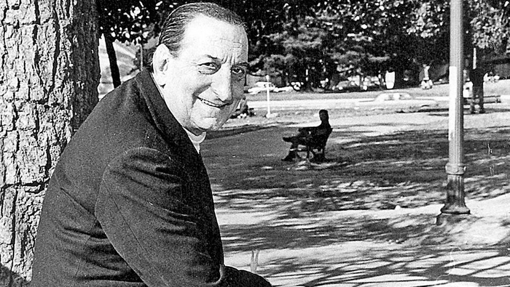 Su inconfundible perfil, el de un hombre que sab�a hacer re�r. (Foto: Archivo Diario Cr�nica)
