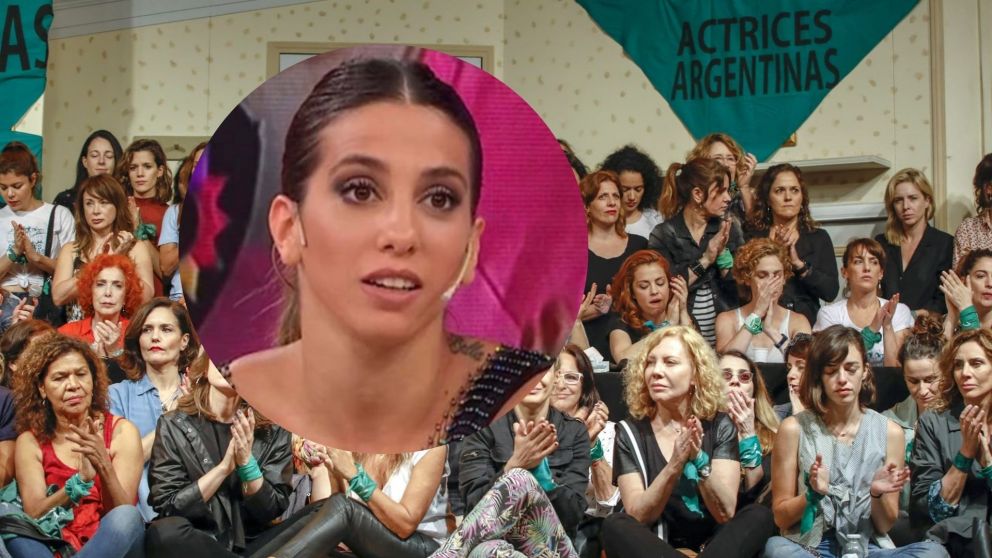 La modelo no recibió apoyo del colectivo de Actrices Argentinas.