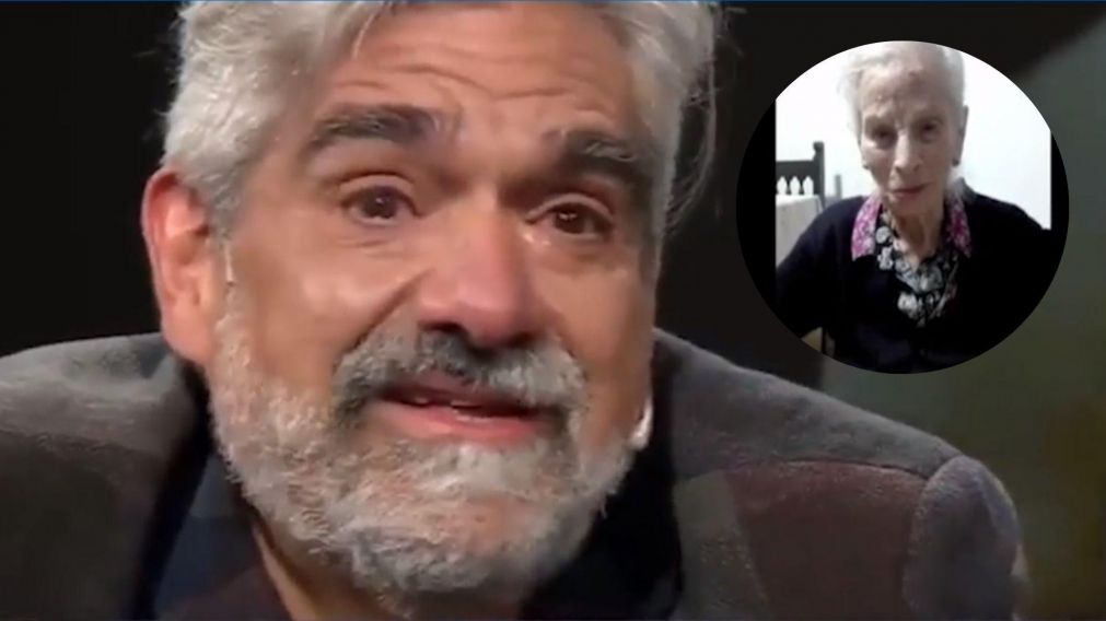Ariel Del Mastro se quebró hasta las lágrimas con un mensaje de su abuela