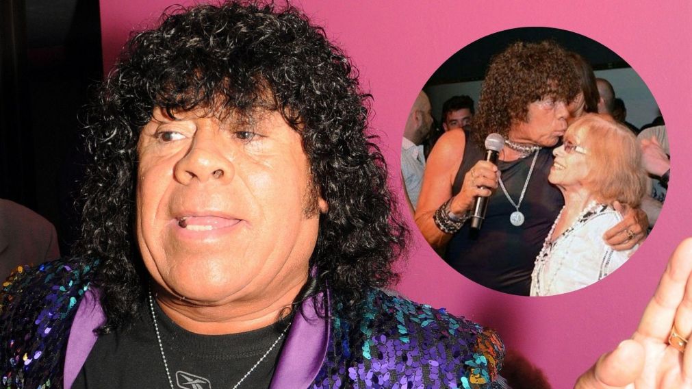 El cantante sufrió el fallecimiento de su madre (Nahuel Ventura/Crónica).