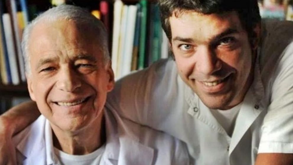 La reacción de Adrián Cormillot ante la llegada del tercer hijo de su padre.