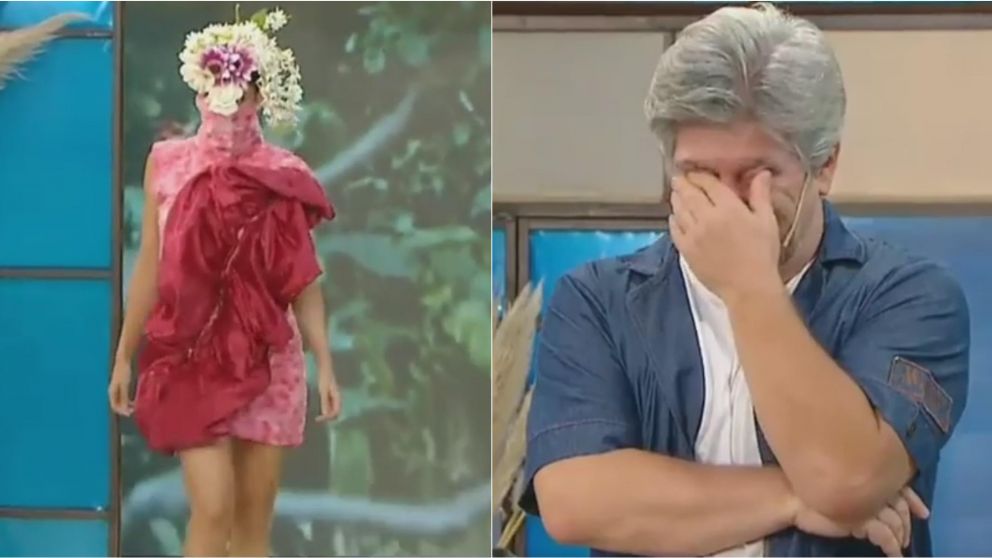 No pudo aguantar la risa.