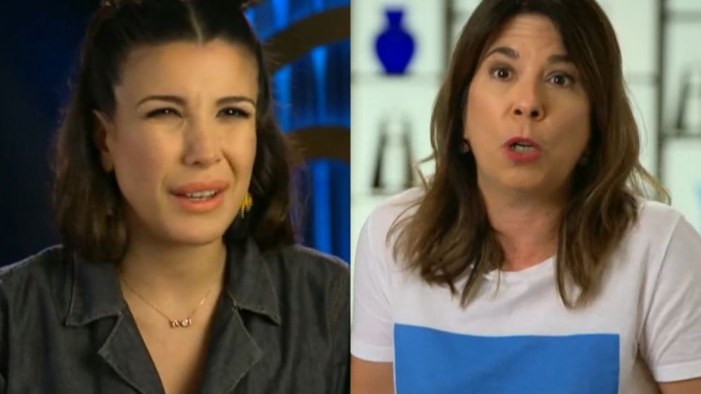 La actriz se enojó con la periodista por su actitud.