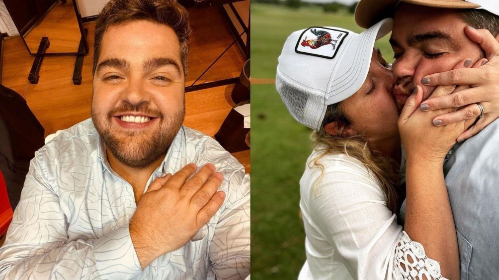 El conductor le dedicó dulces palabras a su esposa.