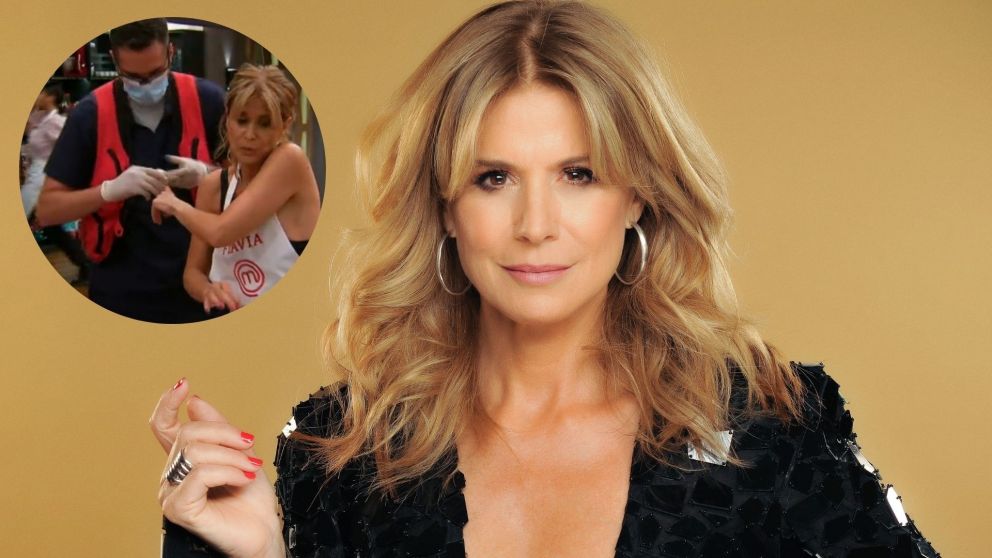 La participante sufrió un percance con los cuchillos en la cocina de Telefé.