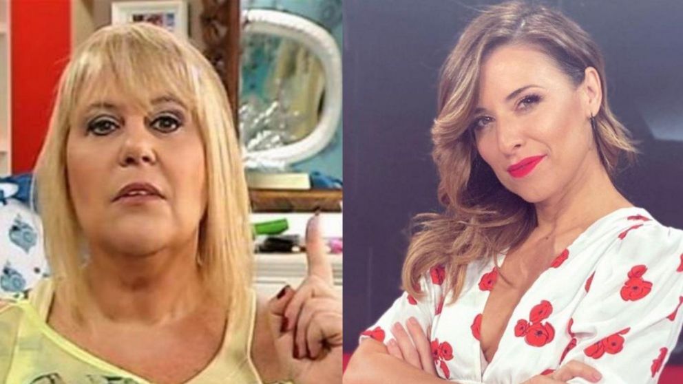 Las periodistas se sacaron chispas al aire.