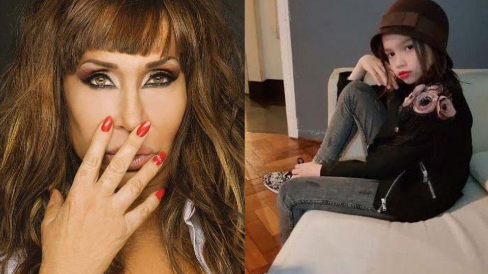 Abuela orgullosa: Moria Casán celebró los 12 años de Helena.