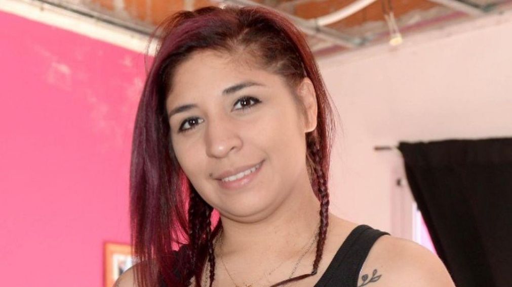 La cantante pudo reconstruir su casa gracias a la donaci�n de un mill�n de pesos (Nahuel Ventura/Cr�nica).