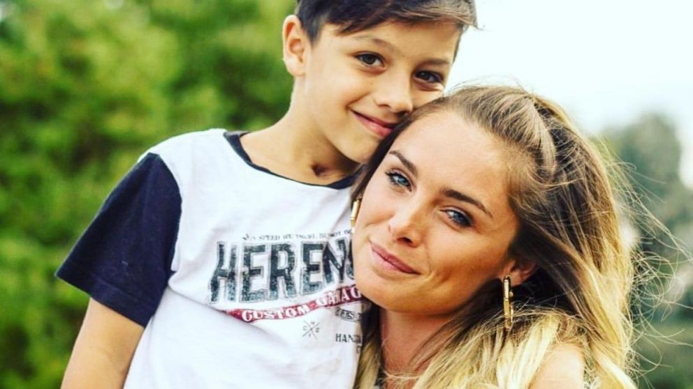 Catalina Artusi vivió semanas de angustia por no poder ver a su hijo.