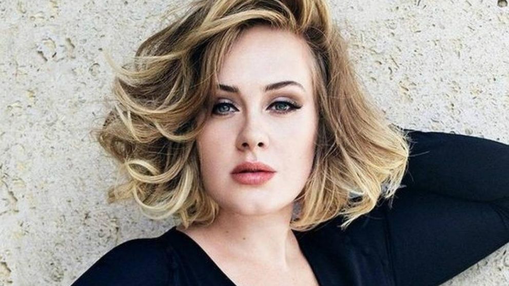 La sorprendente foto de Adele mientras celebraba Año Nuevo.