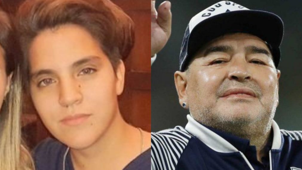 Apareci� una joven que afirma ser hija del �dolo del f�tbol.