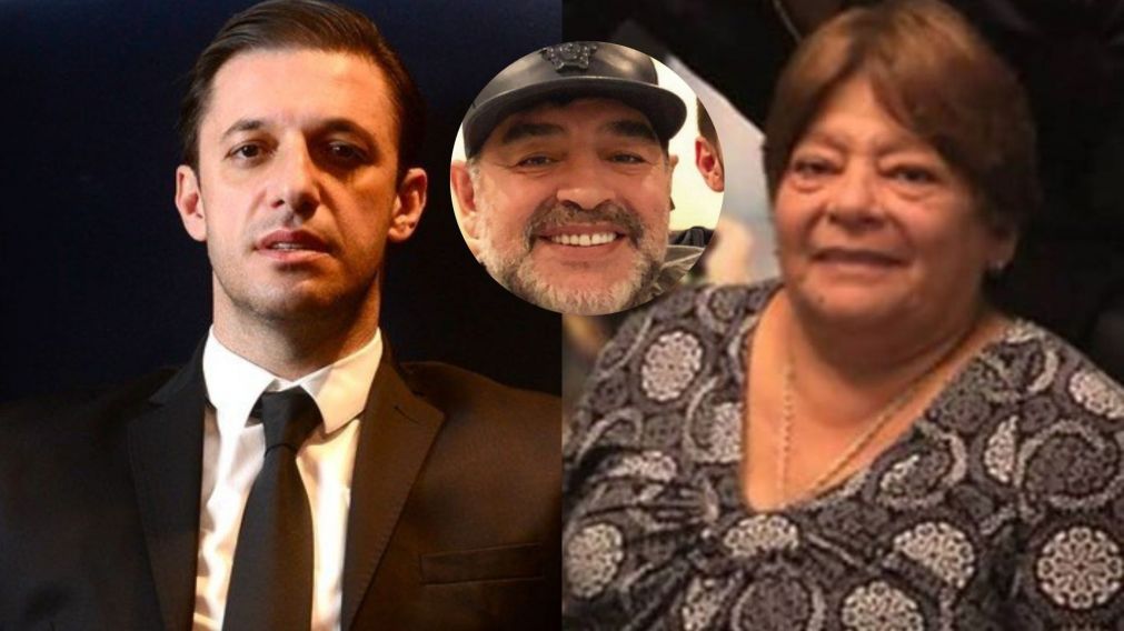 El letrado y la hermana del Diez fueron a la inauguración de una avenida correntina en honor a Maradona.