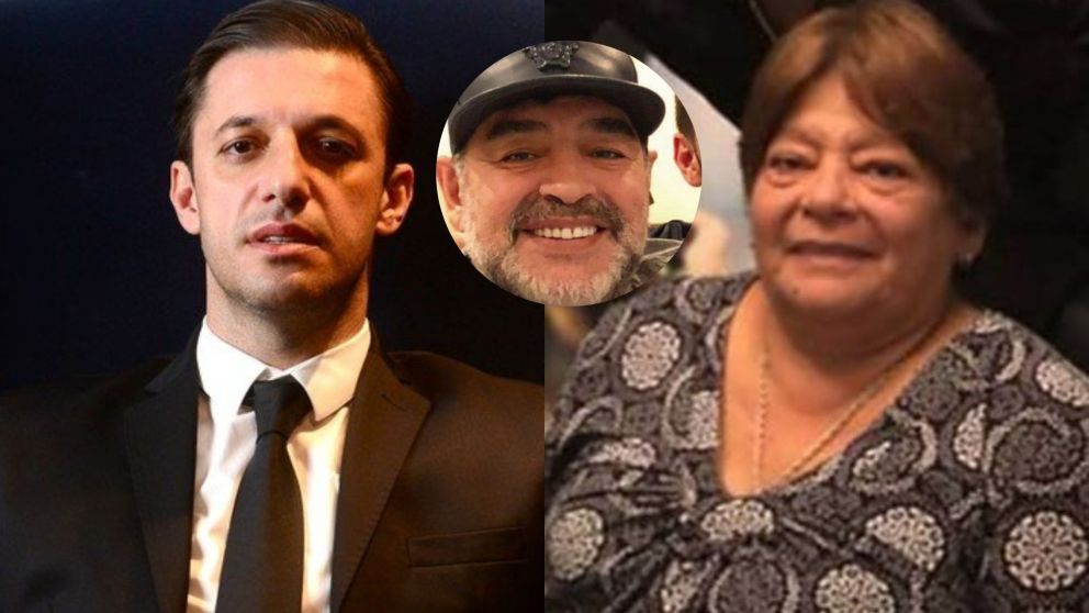 El letrado y la hermana del Diez fueron a la inauguración de una avenida correntina en honor a Maradona.