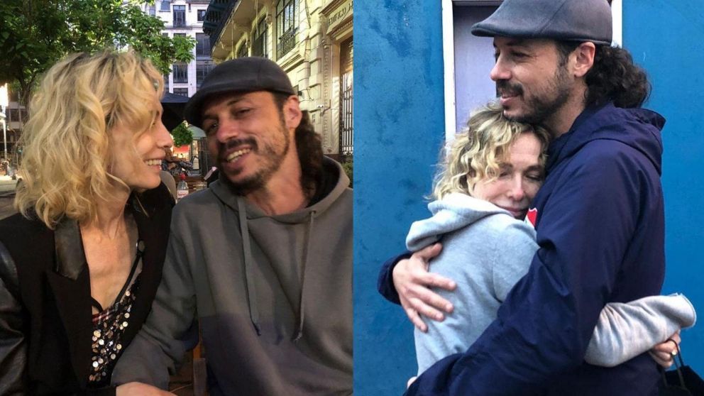La actriz confirmó su relación con el periodista y militante político.