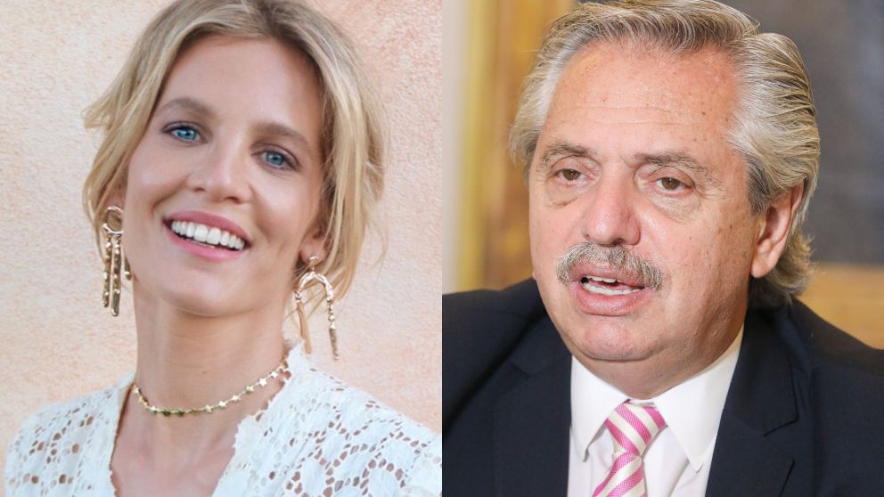 La modelo visit� la Casa Rosada para discutir con Alberto Fern�ndez sobre una alianza con China