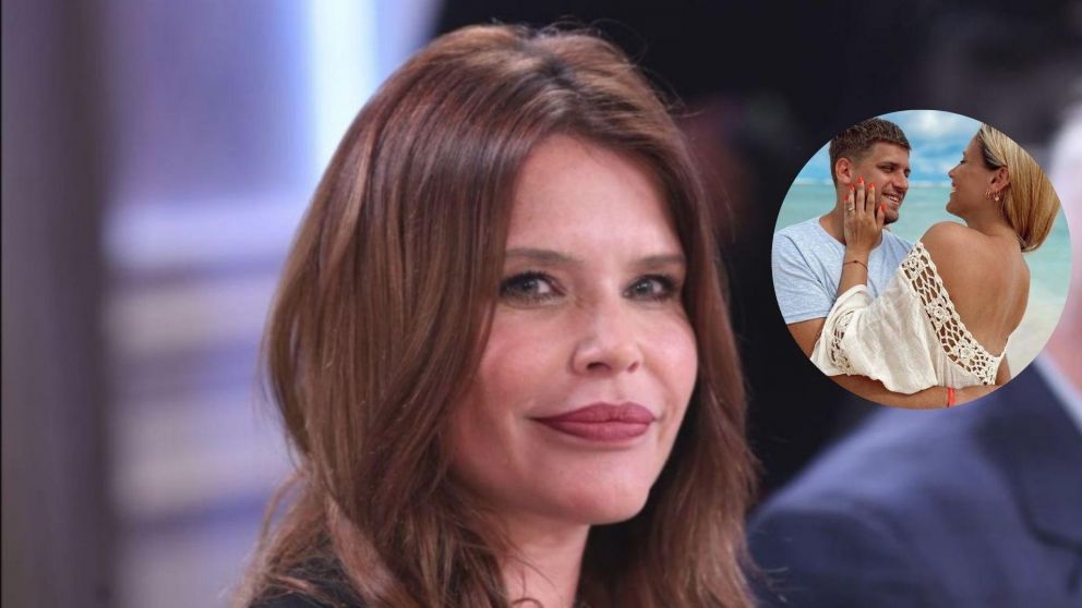 Momentos de felicidad para la productora y su hija.