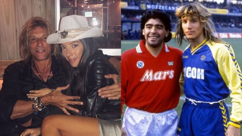 Sofía Bonelli contuvo al Pájaro Caniggia tras la muerte de Diego Maradona