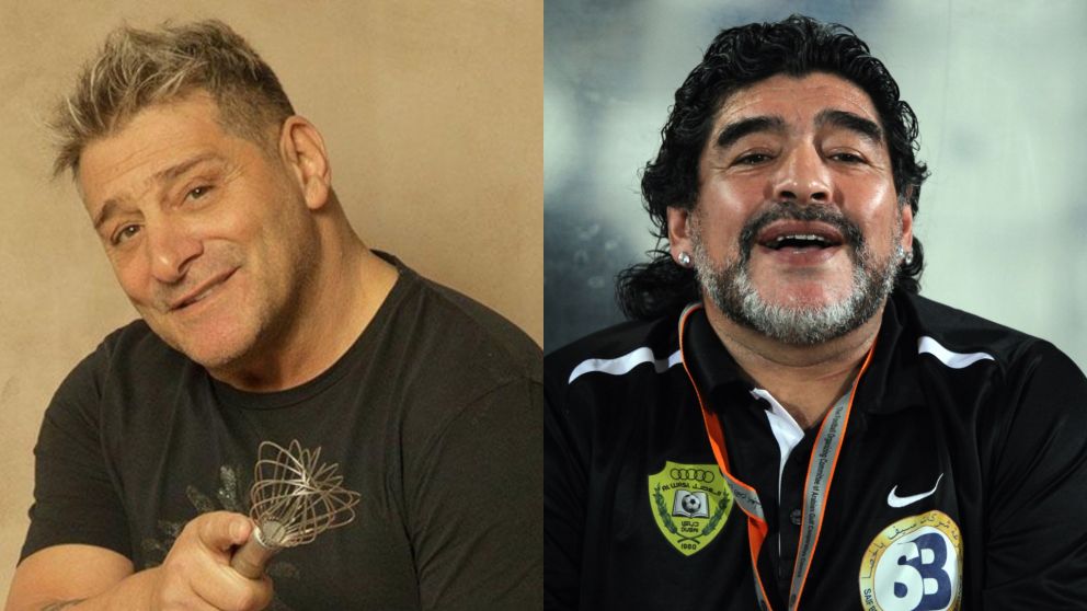 El Turco García explicó cómo se desgastó su relación con Diego Maradona