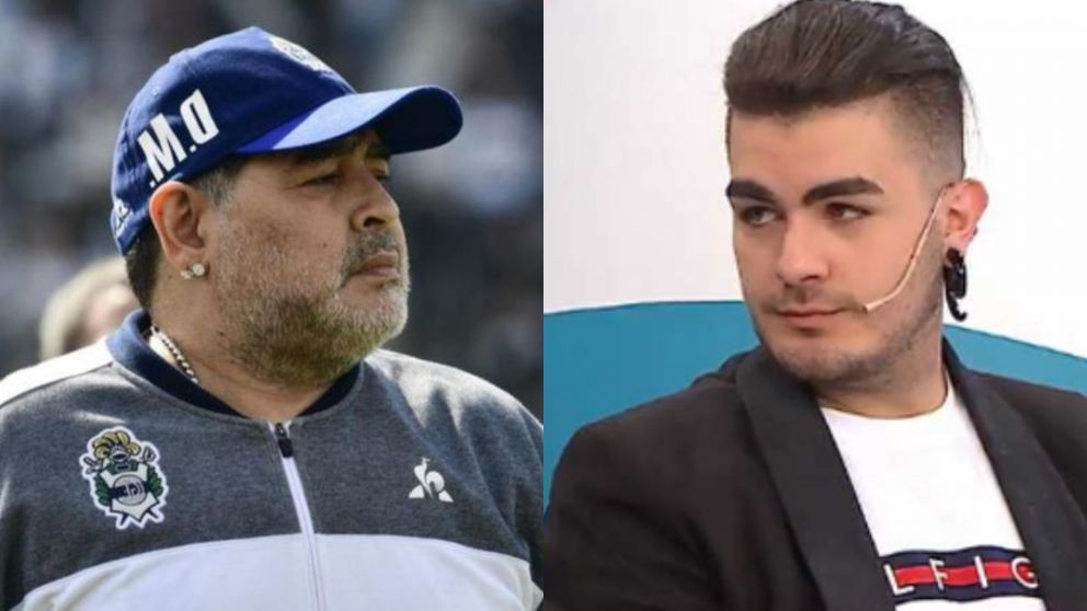Santiago Lara busca saber si es hijo de Diego Maradona.