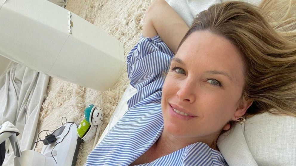 La modelo contó cómo son sus primeros días como madre.