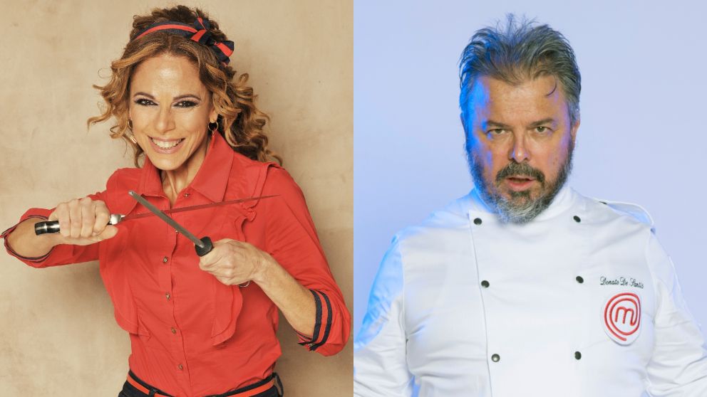 Iliana Calabró se cruzó con Donato de Santis en "MasterChef Celebrity".