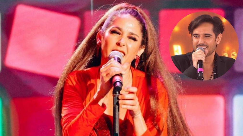 �Filosos mensajes del cantante contra la actriz!