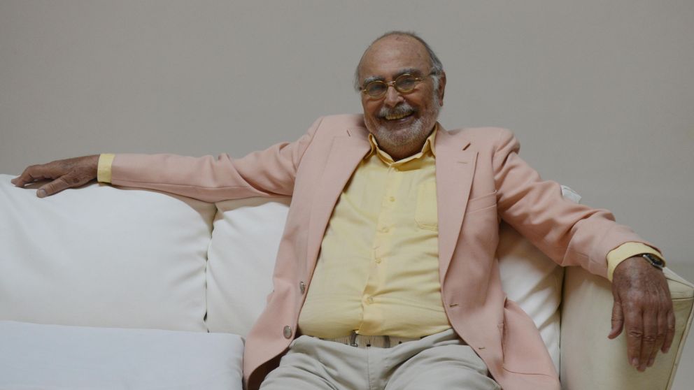 Pepe evocó los buenos tiempos vividos con Dumont. (Foto Hernán Nersesian - Diario Crónica)