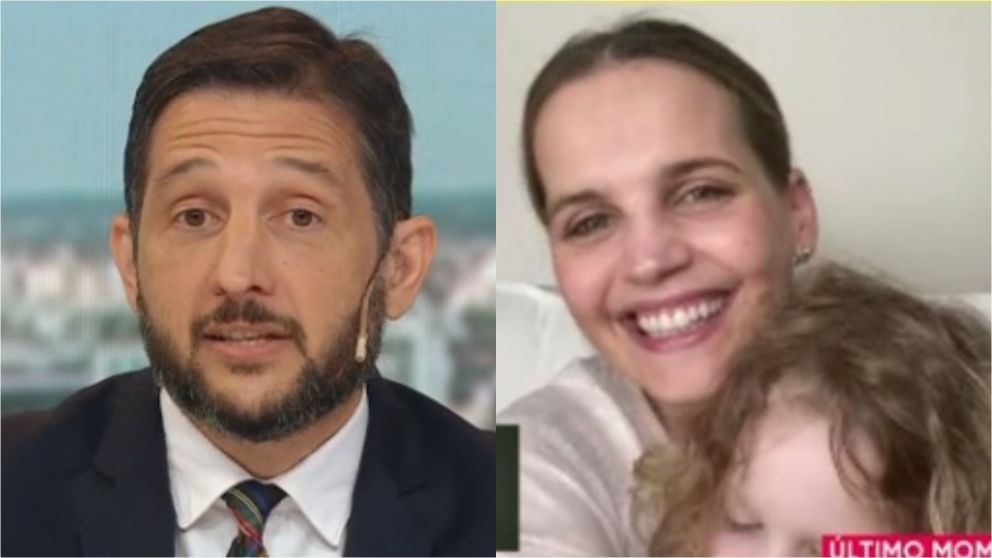 La reacción de la actriz al escuchar la propuesta del periodista.