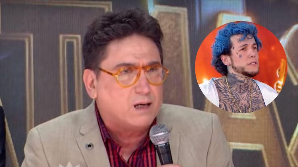 Explosivo cruce en el programa.