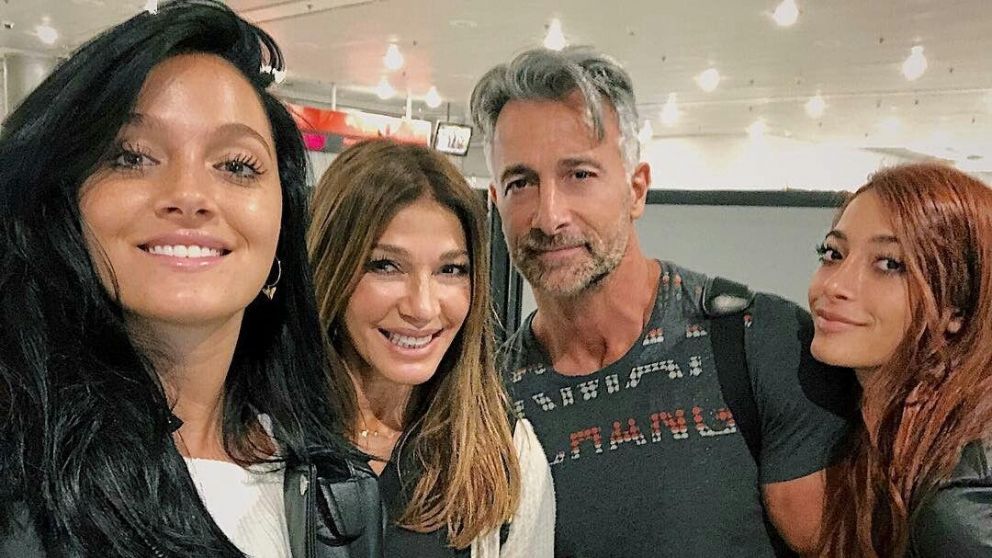 La emotiva sorpresa de Oriana Sabatini a su familia.