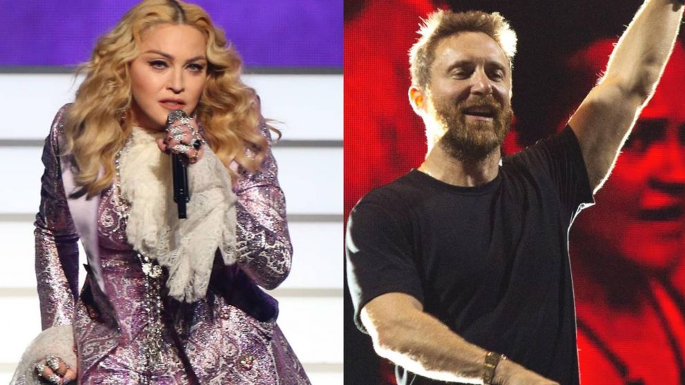 El insólito motivo de Madonna para no trabajar con David Guetta.