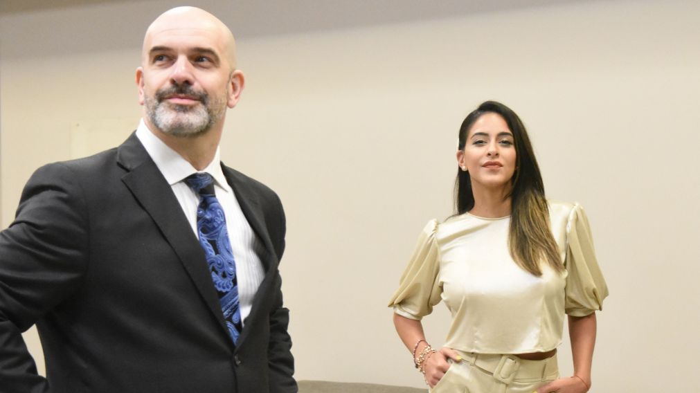 Nacho Goano y Celeste Muriega conducirán "Crónica Central". (Pablo Villán/Diario Crónica)