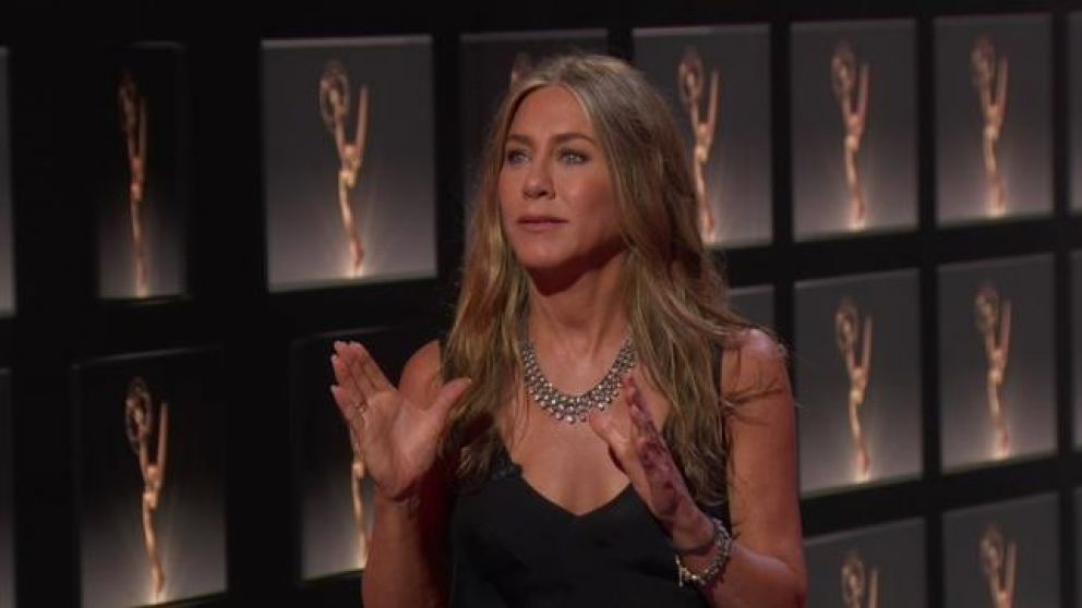 La gran anfitriona de la noche.