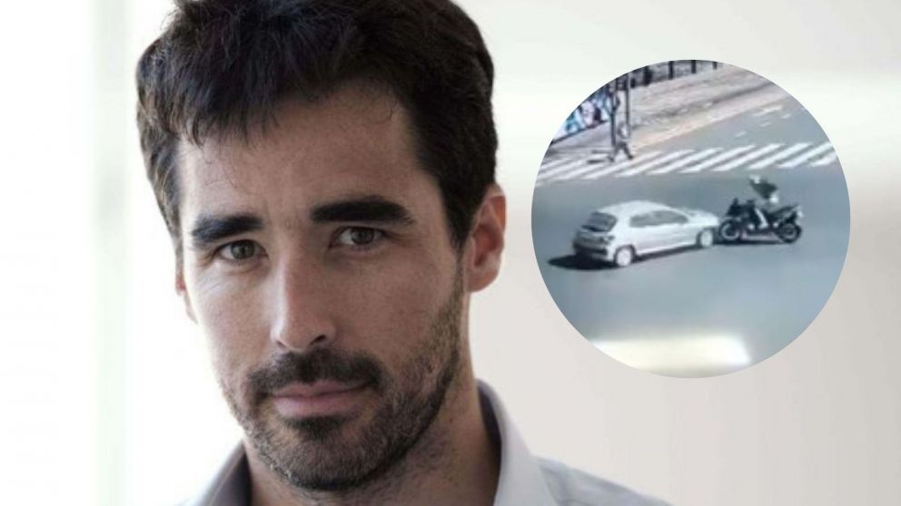 Aparecieron las imágenes del impacto.