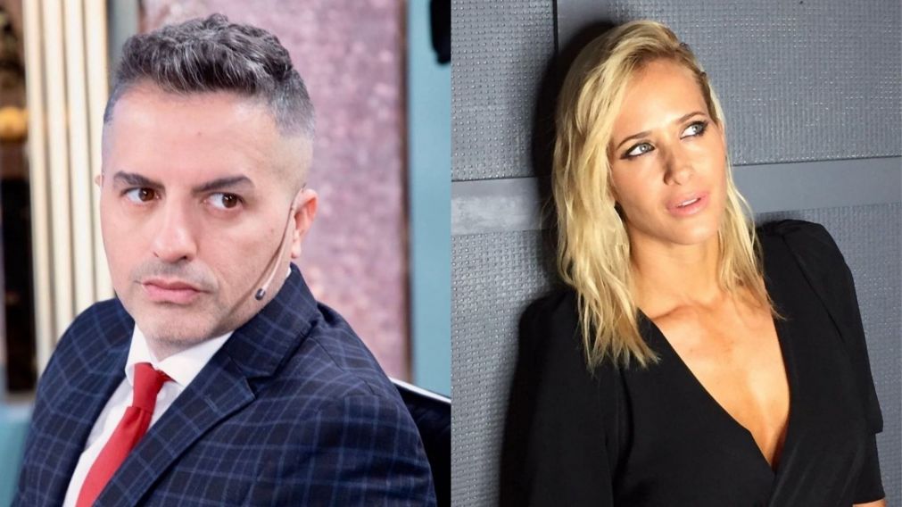 El "palito" de �ngel de Brito para Julieta Prandi. 